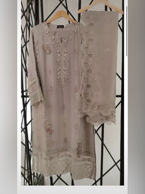 Pakistani sadabahar suit 3 piece